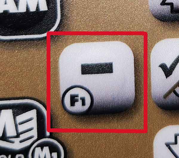 Кнопка - минус