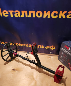 Металлоискатель Nokta FindX PRO в рабочем состоянии